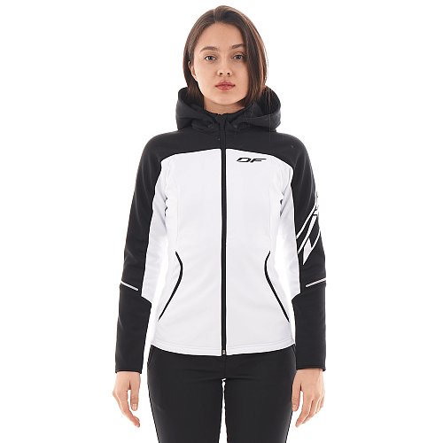Куртка женская с капюшоном Explorer 2.0 Black and White ДИСКОНТ А                    