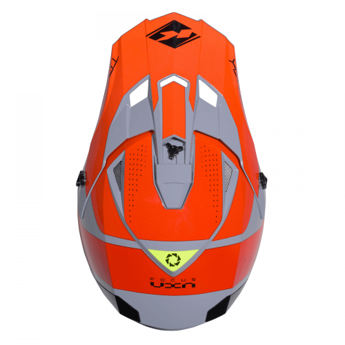 Шлем Kenny Track Grey Orange фото 4