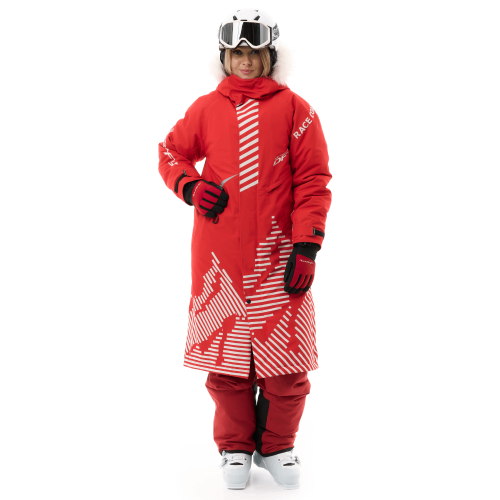 Плащ зимний RACE COAT Woman Red фото 20