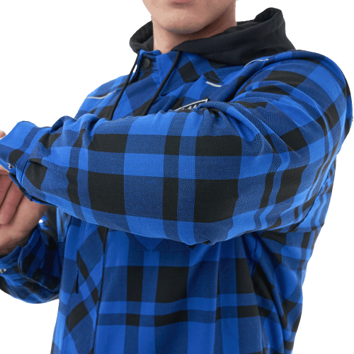 Моторубашка STREETFIGHTER Blue с защитой фото 17