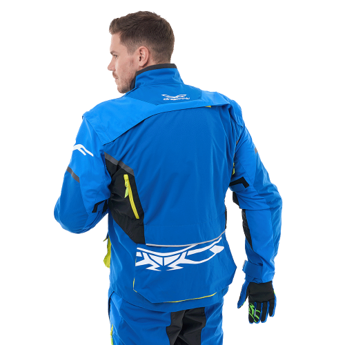 Куртка Эндуро Freeride DF Blue-Yellow фото 4