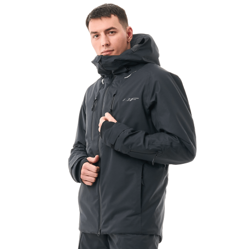 Куртка горнолыжная утепленная GRAVITY Man Total Black фото 2