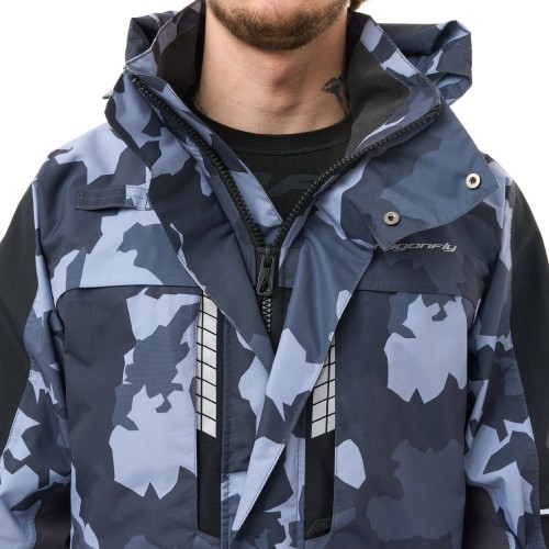 Мембранная куртка QUAD PRO Man Dark Camo - Black фото 9