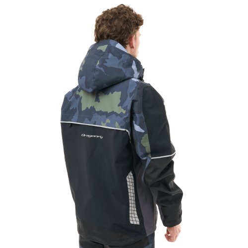 Мембранная куртка QUAD PRO Man Green Camo - Black фото 3