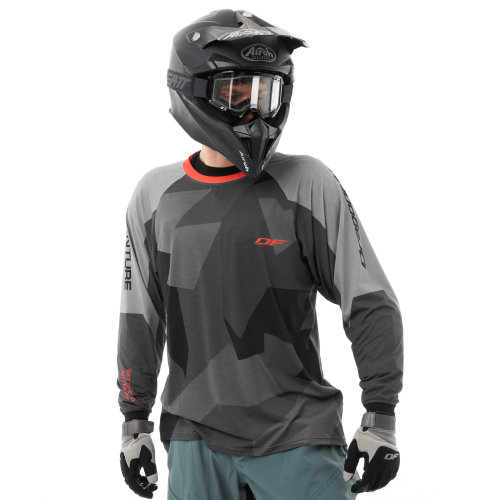 Джерси QUAD DIRT Man Dark Camo фото 12
