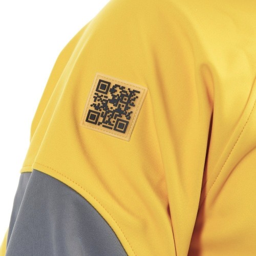 Куртка-анорак сноубордическая DF UKTUS Man Yellow - Grey фото 8