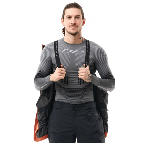 Куртка горнолыжная утепленная GRAVITY Man Brown - Blue фото 20