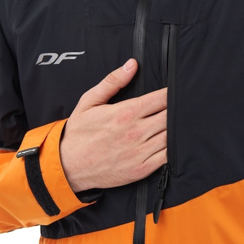 Куртка DF TEAM 2.0 Black - Orange 2023 фото 9