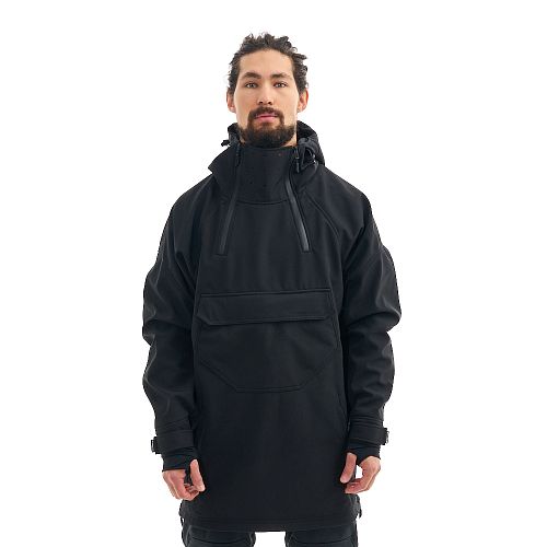 Куртка-анорак сноубордичеcкая DF UKTUS Man Black 