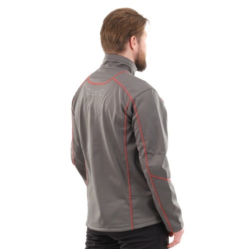 Куртка Explorer Grey-Red  мужская, Softshell