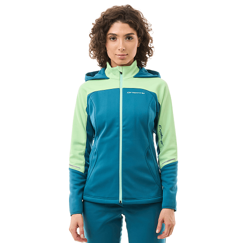 Куртка с капюшоном EXPLORER 2.0 Woman Green 2024                    