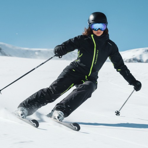 Комбинезон GRAVITY 2.0 Woman Black - Lime фото 26