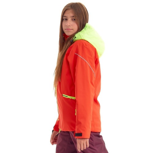 Куртка утепленная GRAVITY for Teen Red - Yellow 2024 фото 5