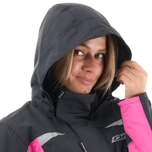 Куртка - дождевик EVO Woman Black - Pink (мембрана) фото 4