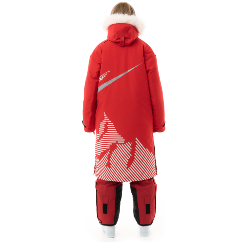 Плащ зимний RACE COAT Woman Red фото 3