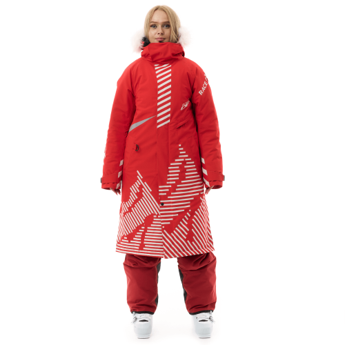 Плащ зимний RACE COAT Woman Red