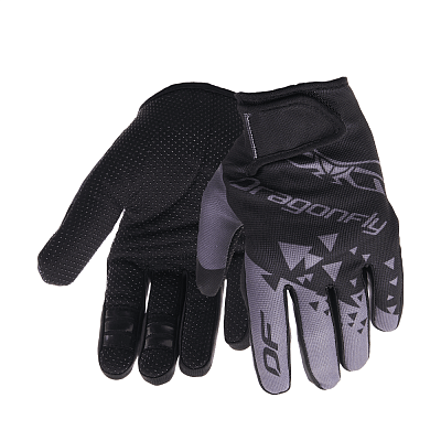 Перчатки DF CROSS Black - Grey 