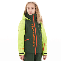 Куртка утепленная GRAVITY for Teen Green - Orange 2024 