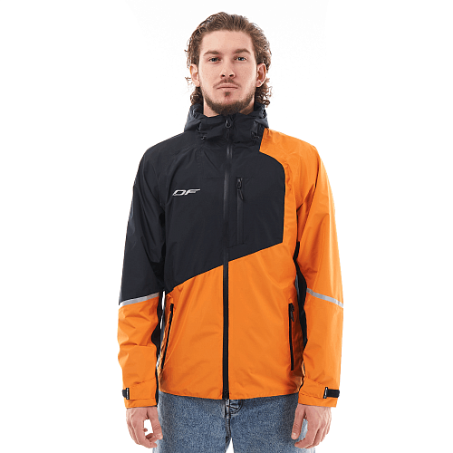 Куртка DF TEAM 2.0 Black - Orange 2023                    
