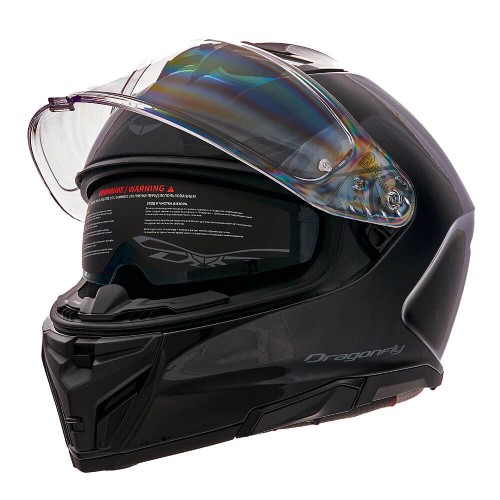 Мотошлем DF-T Black фото 4