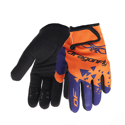 Перчатки DF CROSS Orange - Ultramarine 
