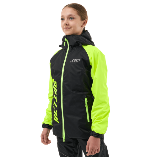 Мембранный костюм ACTIVE Teenager Black - Lime фото 5