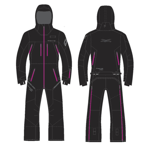 Комбинезон FREERIDE PRO Woman Black - Pink