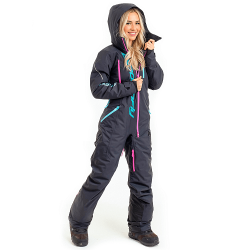 Комбинезон Gravity Premium Woman. Black - Pink 2023 