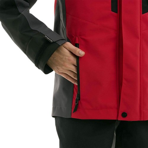 Мембранная куртка QUAD PRO Woman Red - Black - Grey фото 12
