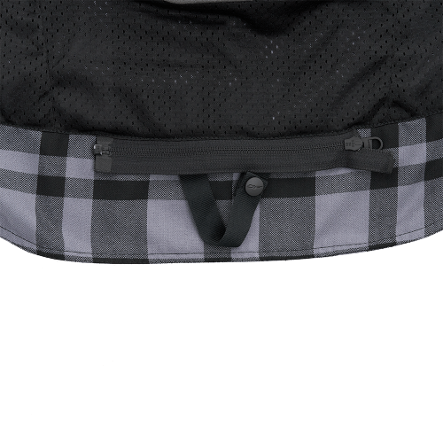 Моторубашка STREETFIGHTER Man Grey с защитой фото 19