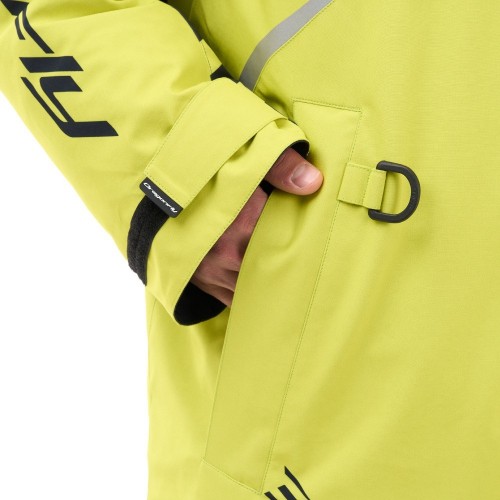 Плащ зимний RACE COAT Man Lime - Black фото 12