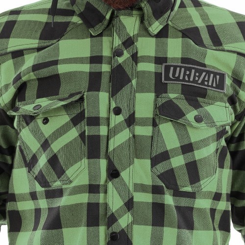 Моторубашка STREETFIGHTER Green с защитой 2023 фото 6