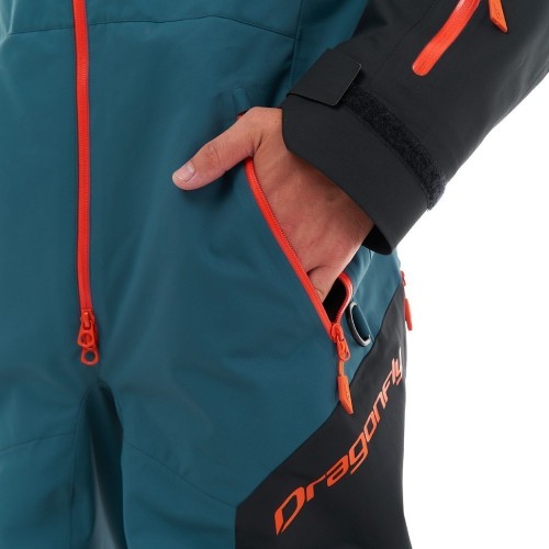 Комбинезон SUPERLIGHT 3L Man Dark Ocean - Orange 2024 фото 18