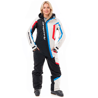 Комбинезон GRAVITY Woman White Snow - Black 