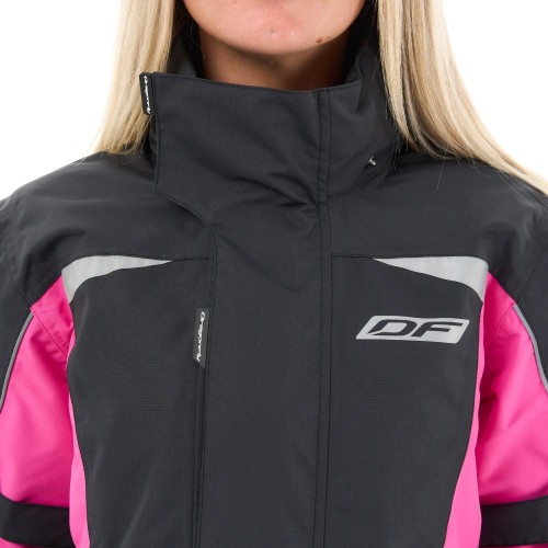 Куртка - дождевик EVO Woman Black - Pink (мембрана) фото 6