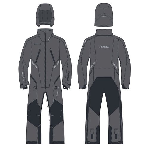 Комбинезон EXTREME 2.0 Man Grey - Black 