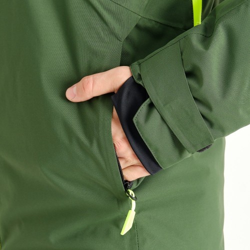 Куртка горнолыжная утепленная Gravity Premium MAN Khaki фото 7