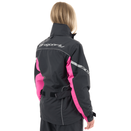 Куртка - дождевик EVO Woman Black - Pink (мембрана) фото 3