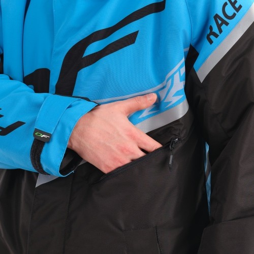 Плащ зимний RACE COAT Blue 2020 фото 7