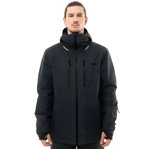 Куртка горнолыжная утепленная GRAVITY Man Total Black