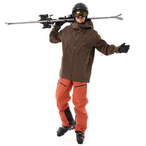 Брюки FREERIDE PRO Man Brick Brown фото 20