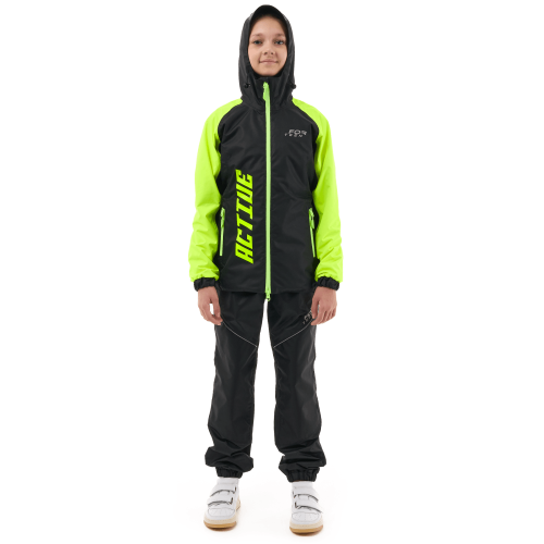 Мембранный костюм ACTIVE Teenager Black - Lime