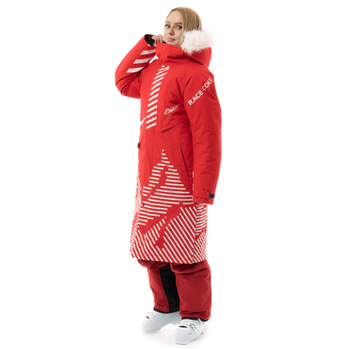 Плащ зимний RACE COAT Woman Red фото 2