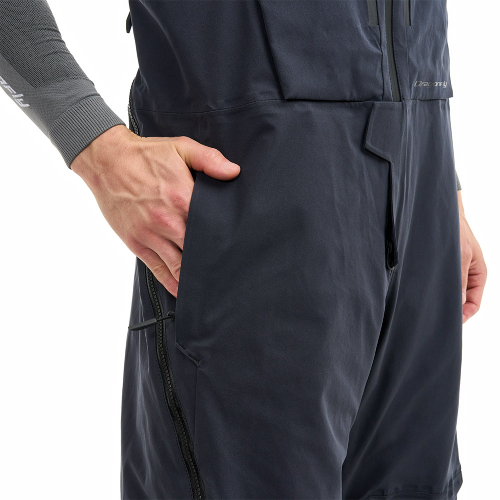 Полукомбинезон сноубордический FLEX Man Black фото 11