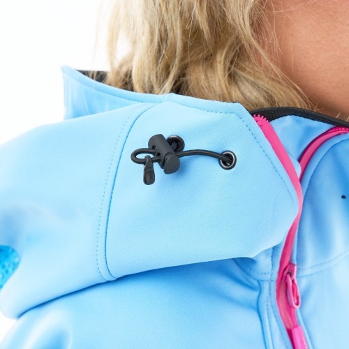 Куртка-анорак сноубордическая DF UKTUS Woman Blue - Pink фото 7