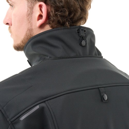 Мототолстовка DF URBAN Man Black с защитой фото 7