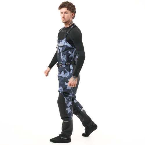Вейдерсы мембранные QUAD PRO Man Dark Camo фото 2