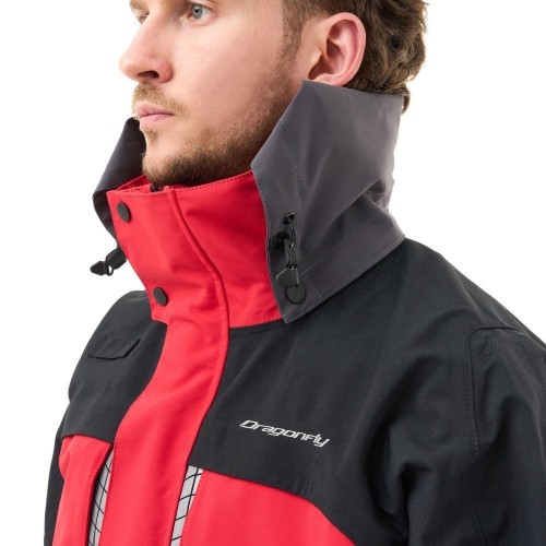 Мембранная куртка QUAD PRO Man Red - Black - Grey фото 9