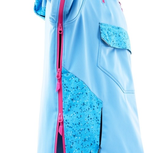 Куртка-анорак сноубордическая DF UKTUS Woman Blue - Pink фото 12