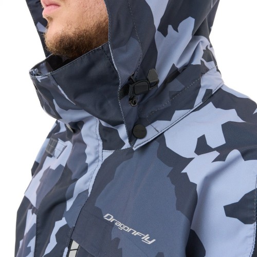 Мембранная куртка QUAD PRO Man Dark Camo - Black фото 5